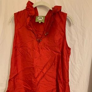 Elizabeth McKay sleeveless blouse.